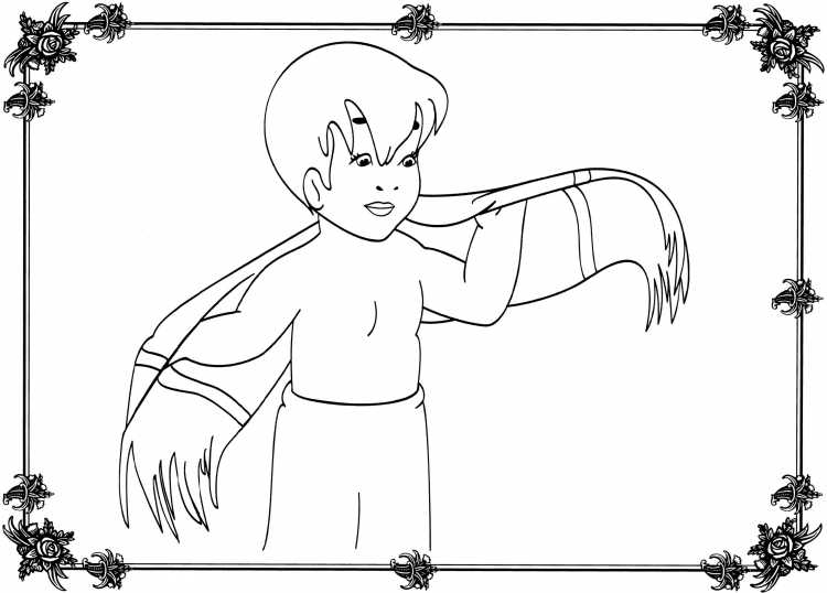 Закаливание раскраска