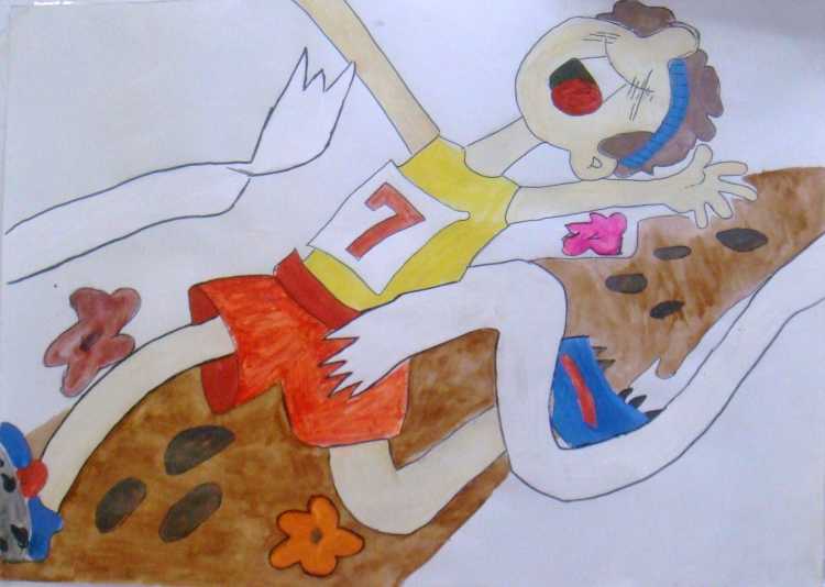 Рисунок на тему спорт