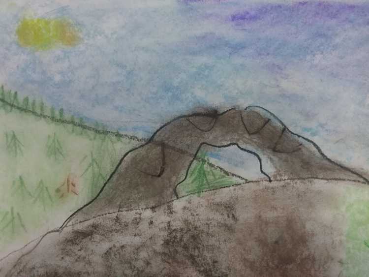 Забайкалье рисунок