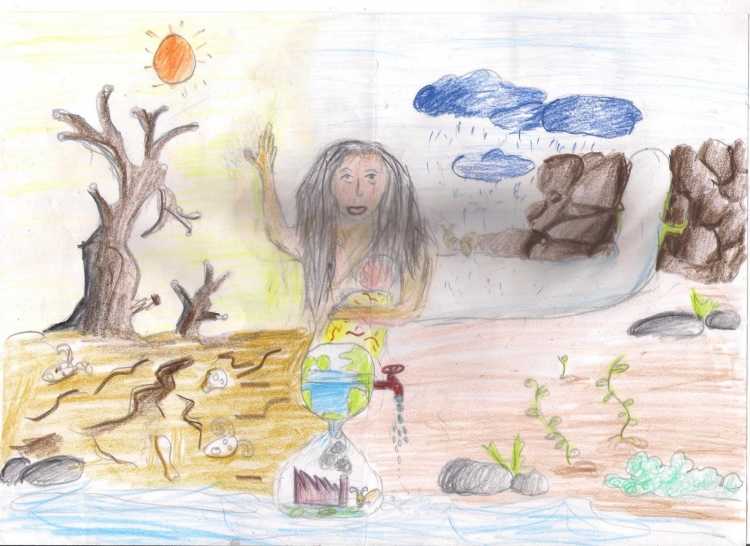 Рисунок на тему без воды нет жизни