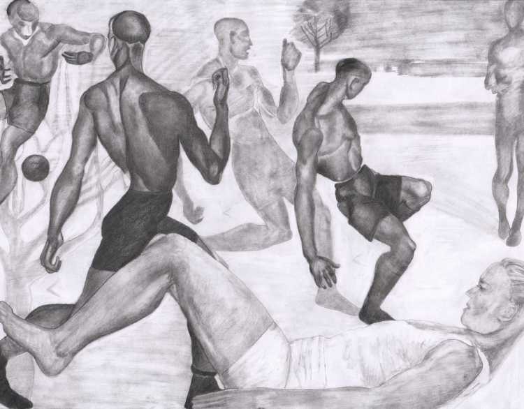 Александр Дейнека спорт