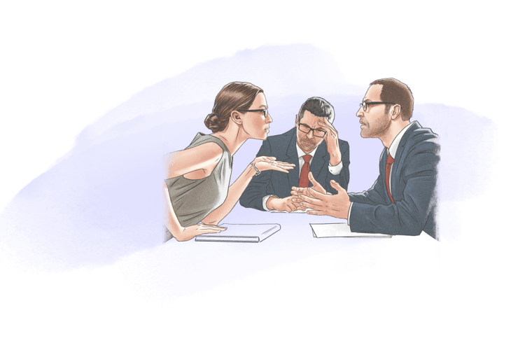 Изображение спора