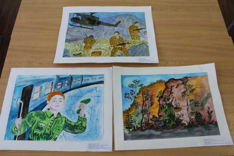 Нашей армии герои детские рисунки