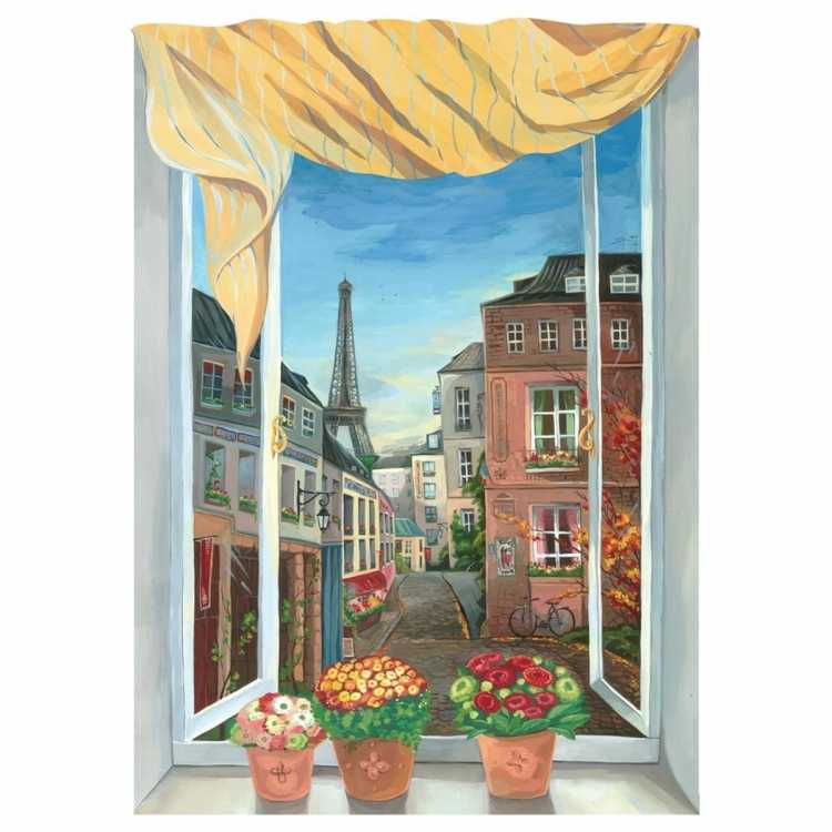 Вид из окна