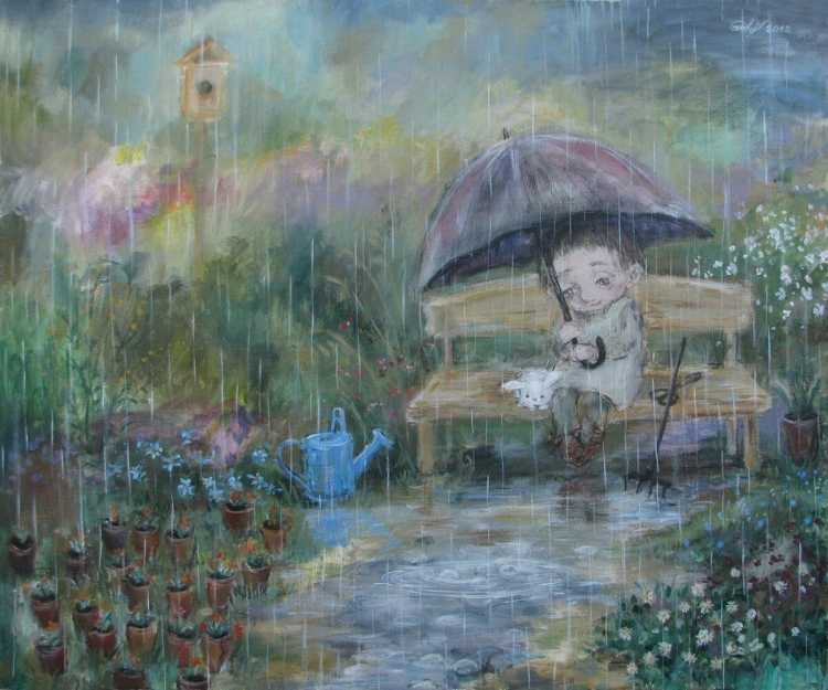 Нино Чакветадзе дождь