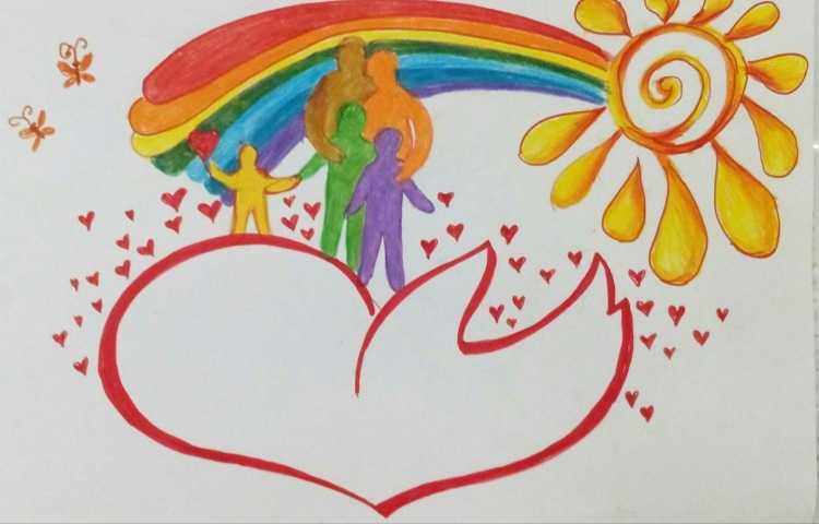 Рисунок ко Дню Республики