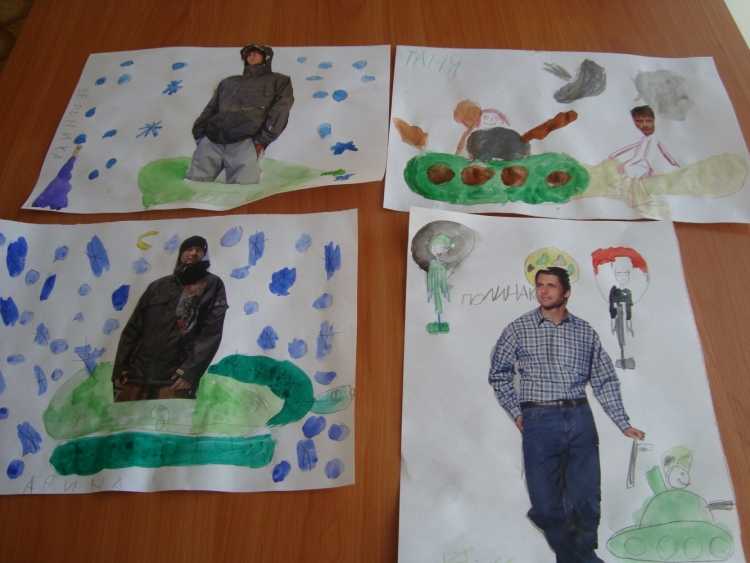 Фотоколлаж мой папа защитник Родины