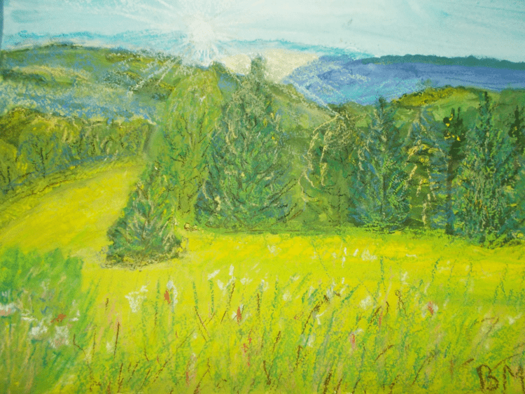 Солнечные дни рисунки детские