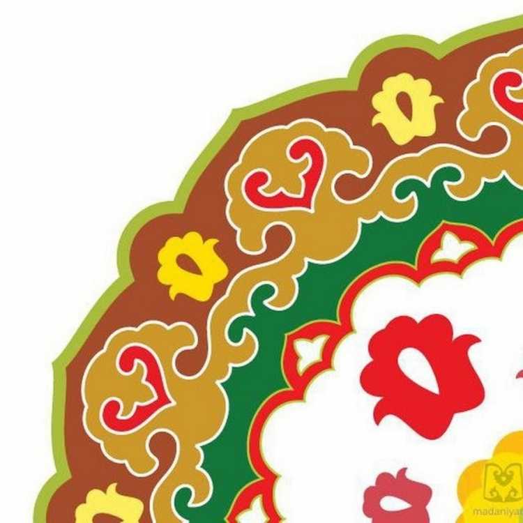 Сабантуй раскраска для детей