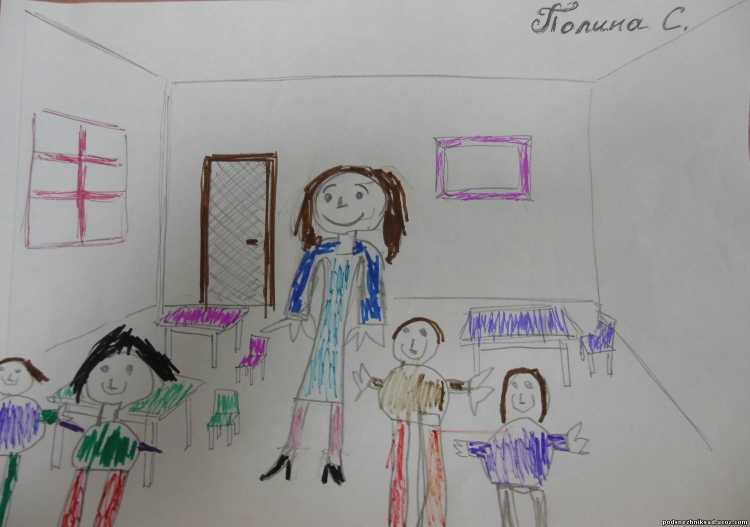 Рисование мой любимый воспитатель