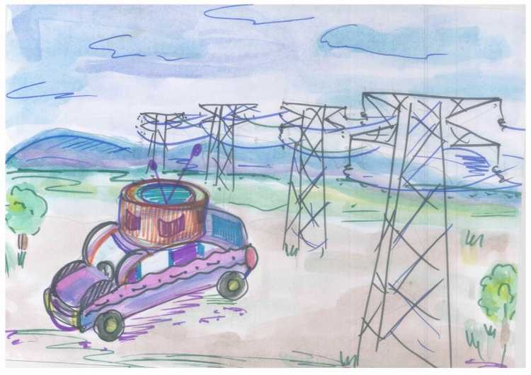 Энергетика будущего рисунки детей