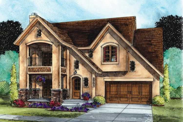 Эскиз коттеджа