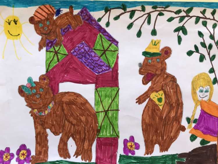 Детские рисунки моя любимая книга