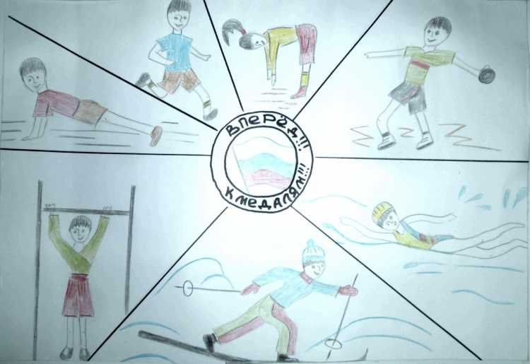 Рисунки по физической культуре