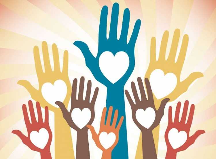 Благотворительность иллюстрация