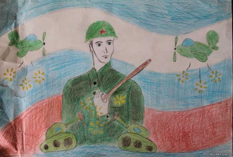Конкурс рисунков ко Дню защитника Отечества