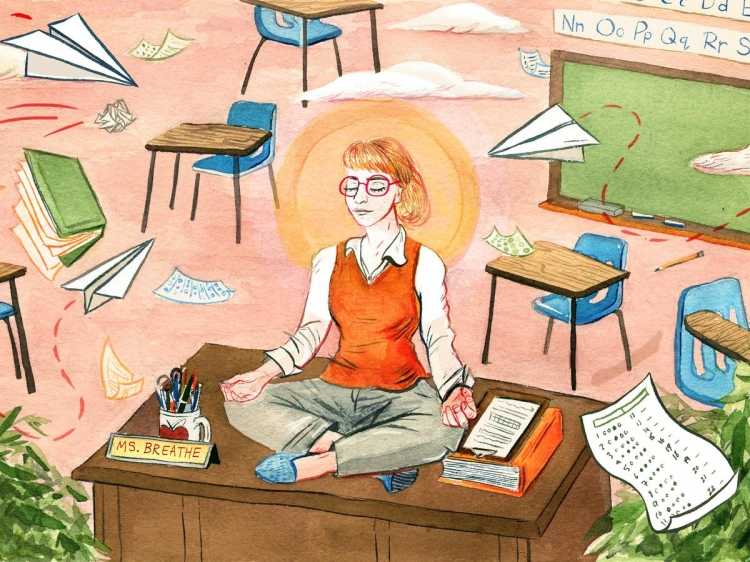 Рисунок на день учителя