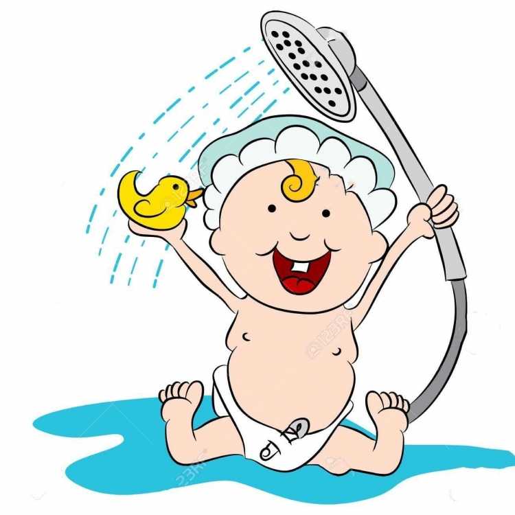 Душ мультяшный