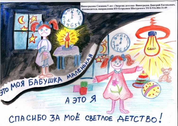 Жизнь электричества рисунок