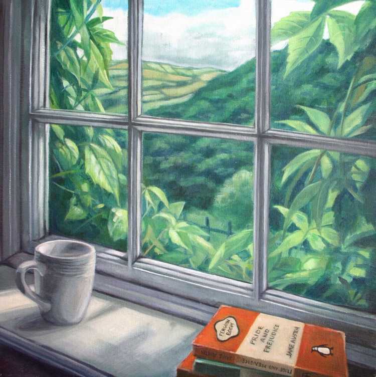 Картина окно графический дизайн