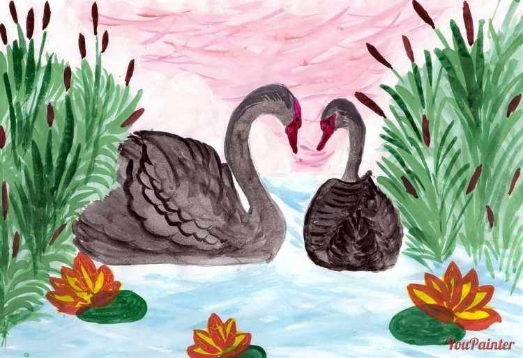 Рисунки на конкурс зеркало природы