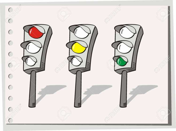 Модель светофора эскиз