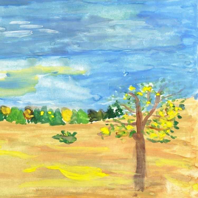 Пейзаж для детей