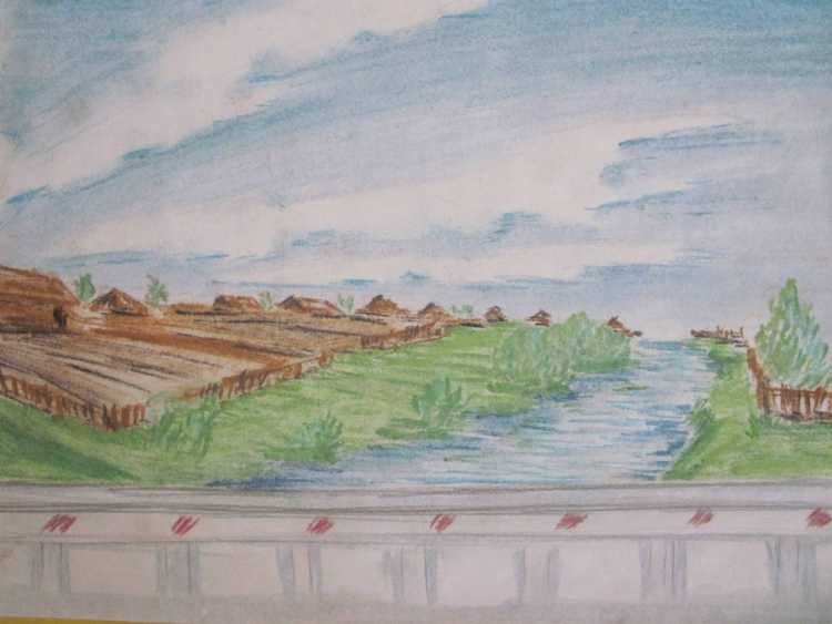 Рисунок родной край Приднестровье