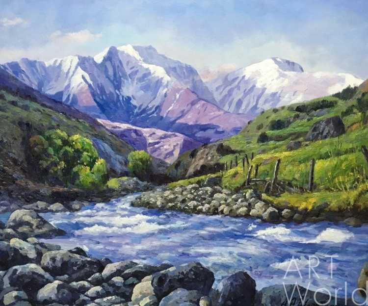 Рисунок на тему родные просторы