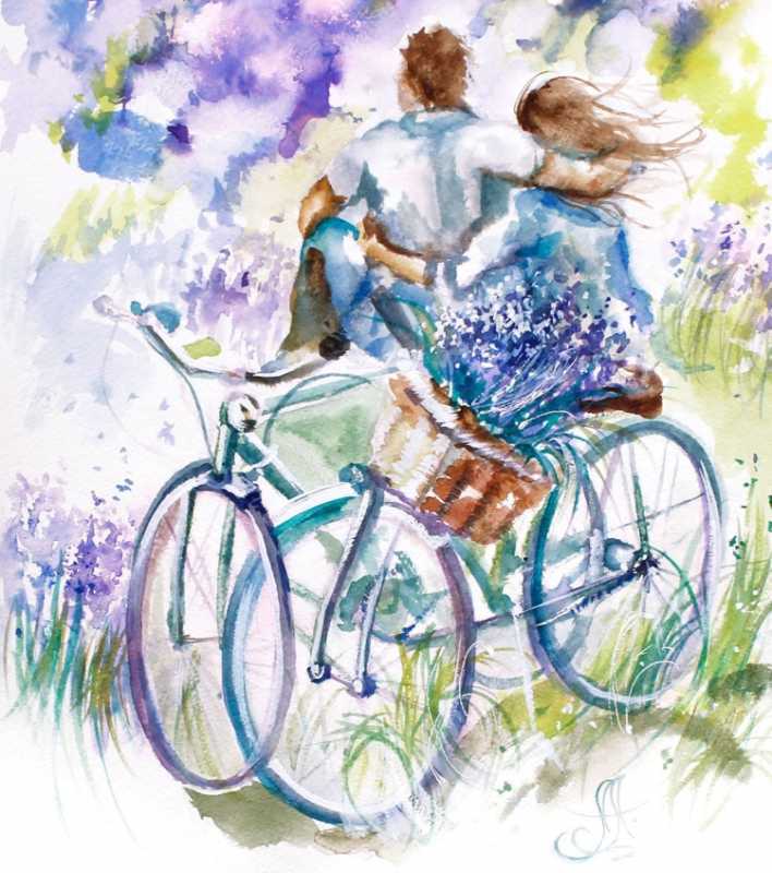 Картины Аннет Логиновой любовь