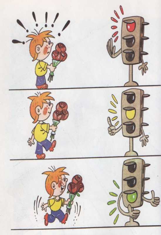 Рисование с детьми светофор