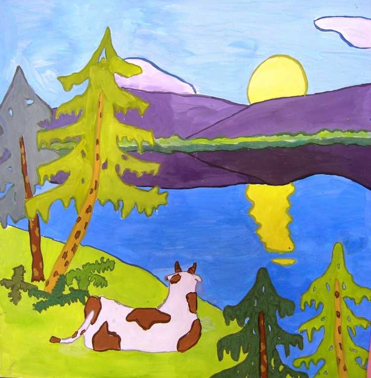 Заповедник рисунок