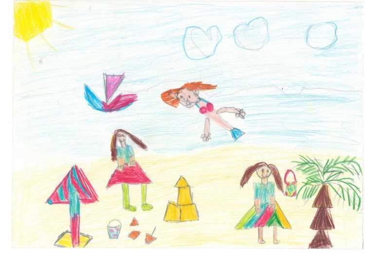 Мечты о лете рисунки
