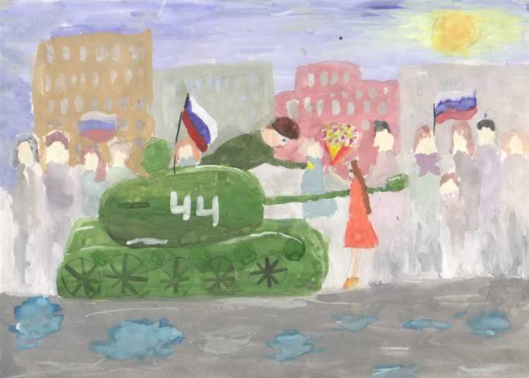 Конкурс рисунков Слава армии родной