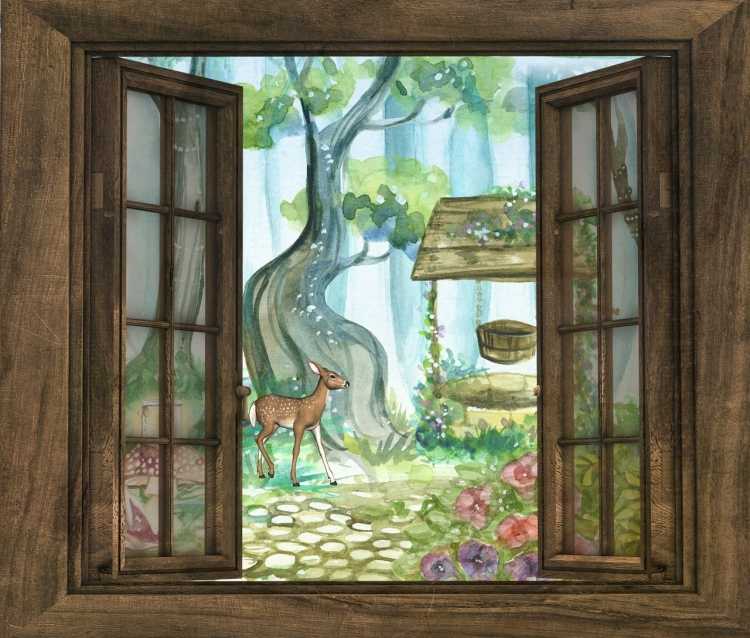 Сказочное окно