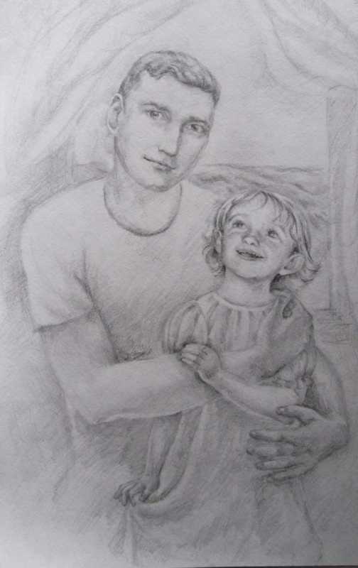 Рисунок для папы