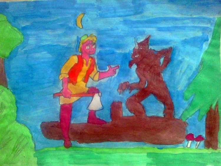 Рисунки Шурале в садик