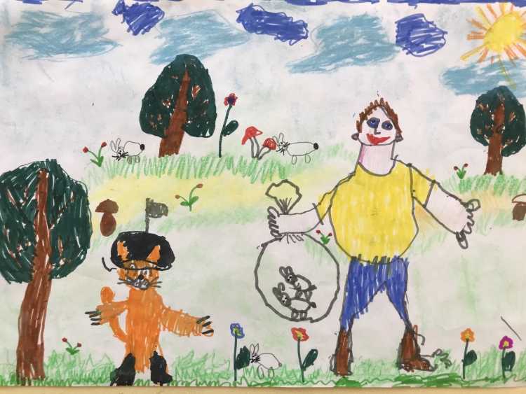 Рисование на тему Мои любимые книжки