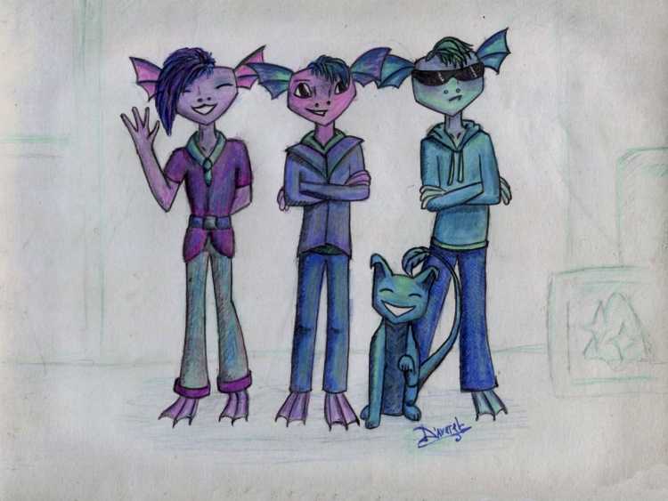 Фан арты по гроксам