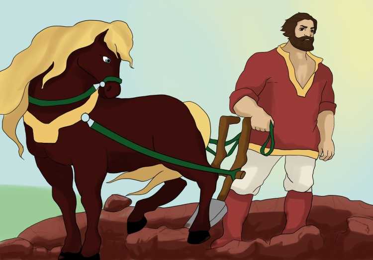 Илья Муромец раскраска для детей