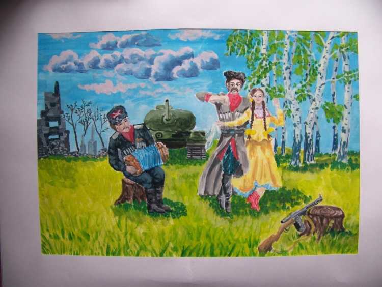 Набросок Тарас Бульба