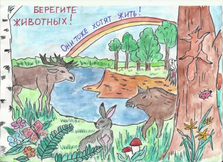 Плакаты берегитетживотных