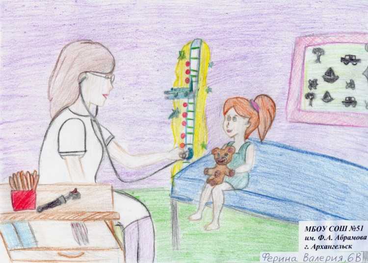 Конкурс рисунка доктор глазами ребенка