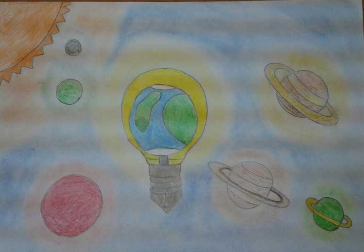 Электричество будущего рисунки