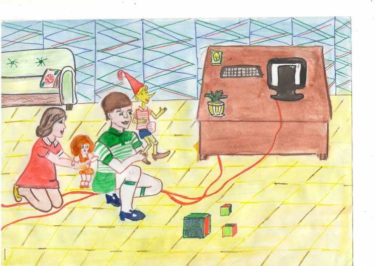 Электричество друг рисунки