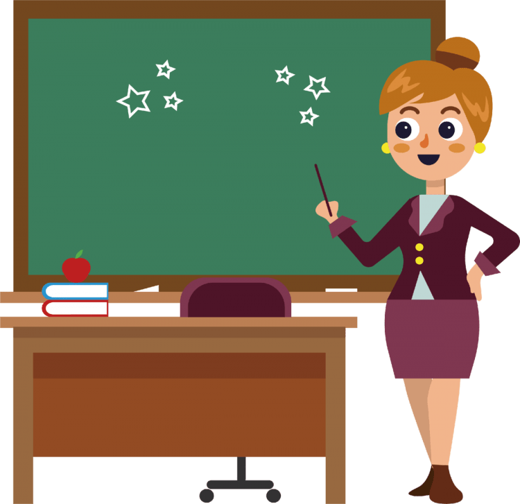 Плакат "с днем учителя!"