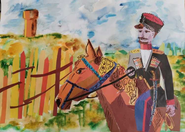 Рисунок на тему казачество