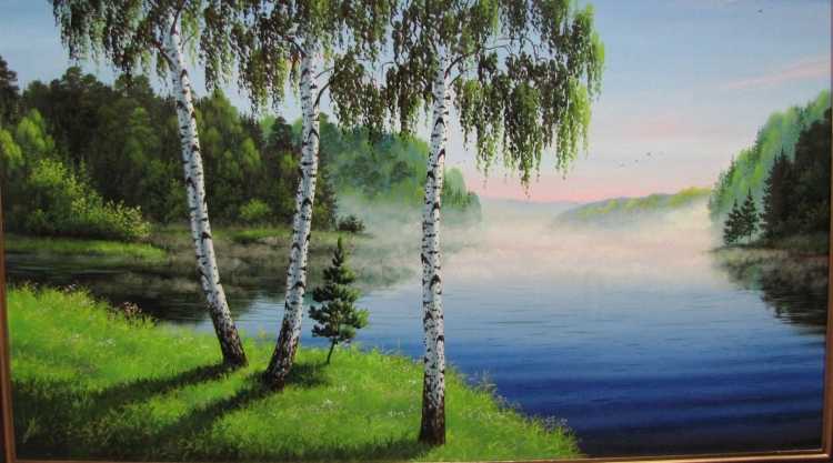 Три березы над рекой