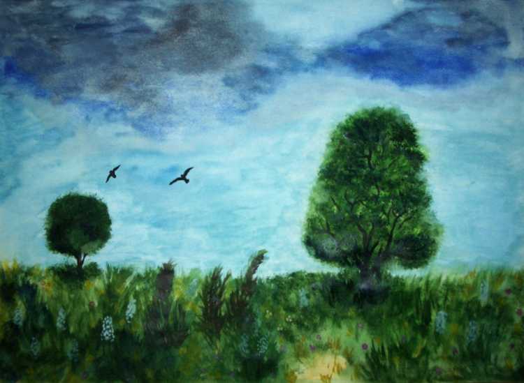 Пейзаж различные состояния природы