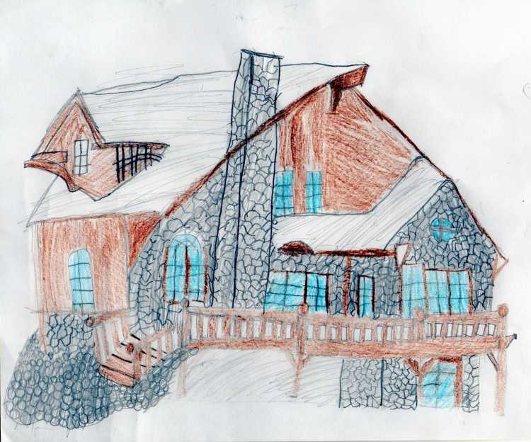 Дом для рисования